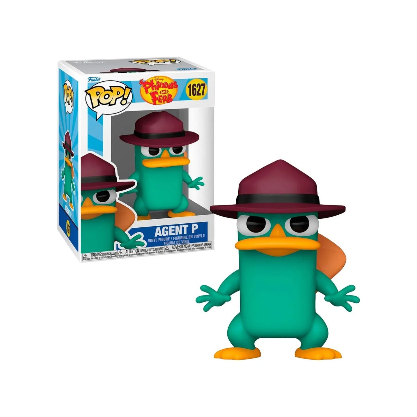 Funko Pop: Disney Phineas & Ferb - Agent P #1627