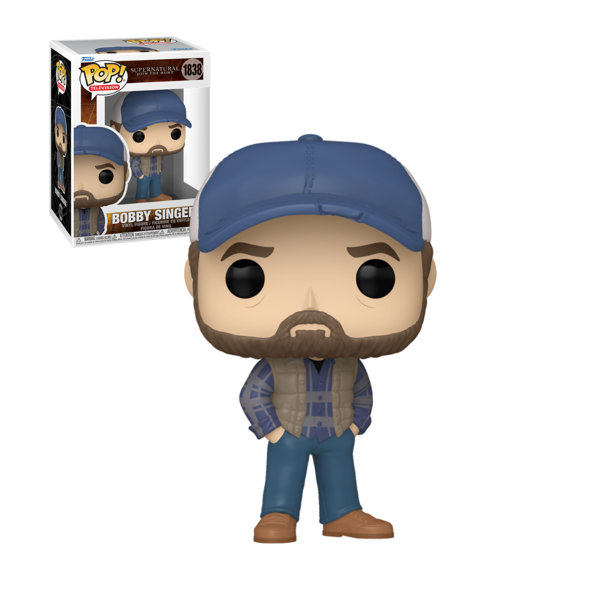 Funko Pop: Supernatural - Bobby Singer #1838