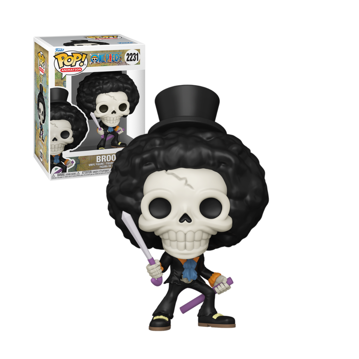 Funko Pop One Piece - Brook With Soul Solid #2231