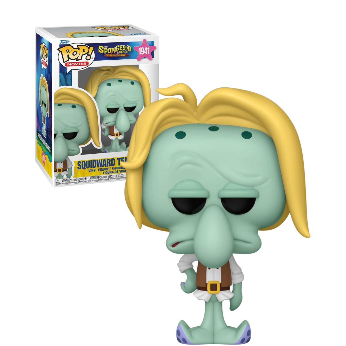 Funko Pop: The Sponge Bob Movie Search Square Pants - Calamardo Pirata #1941