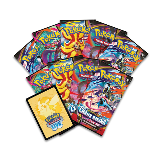 Pokemon Tcg Mega Evolution Chaos Rising Elite Trainer Box en Ingles