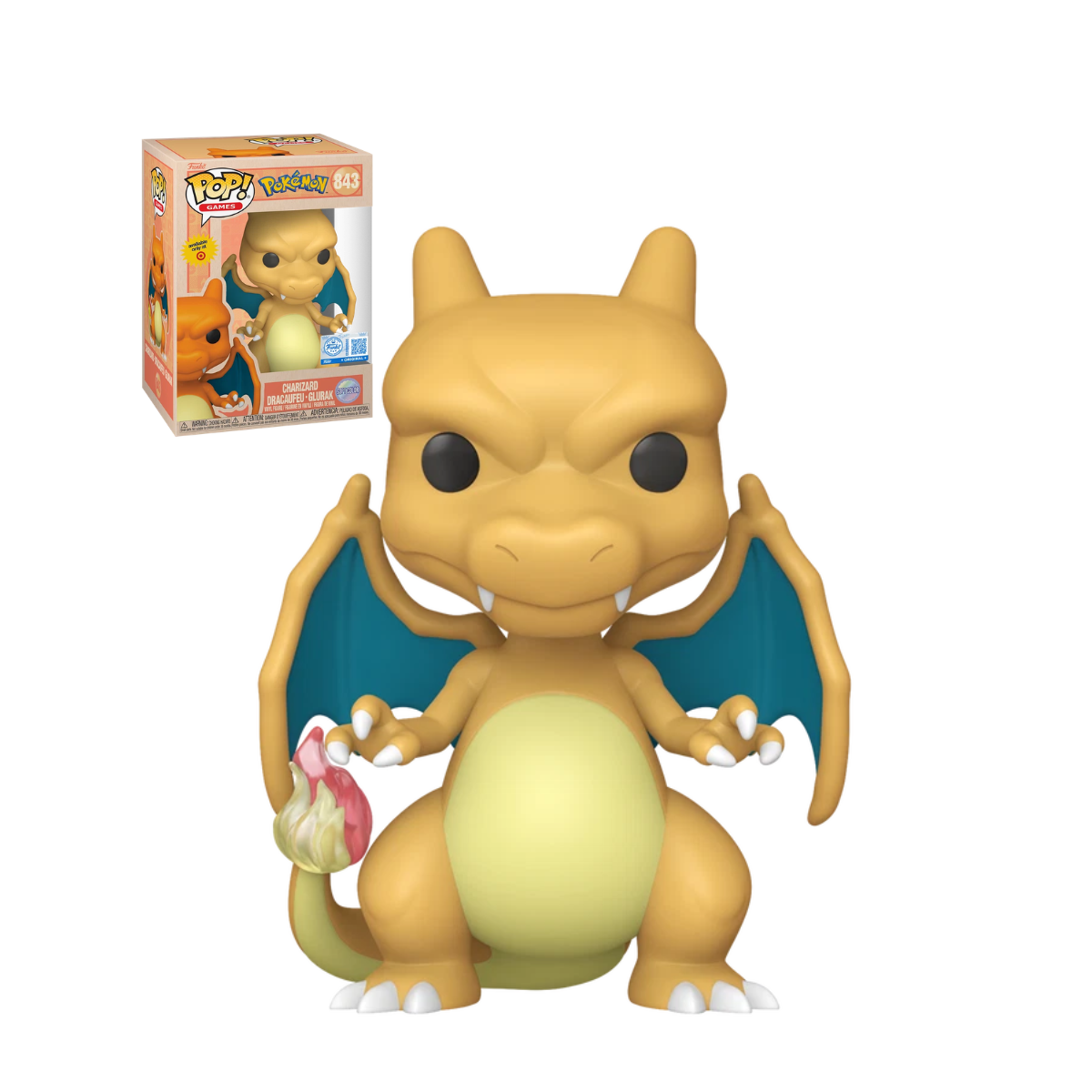Funko Pop: Pokemon - Charizard Pokemon Center Soft Color #843