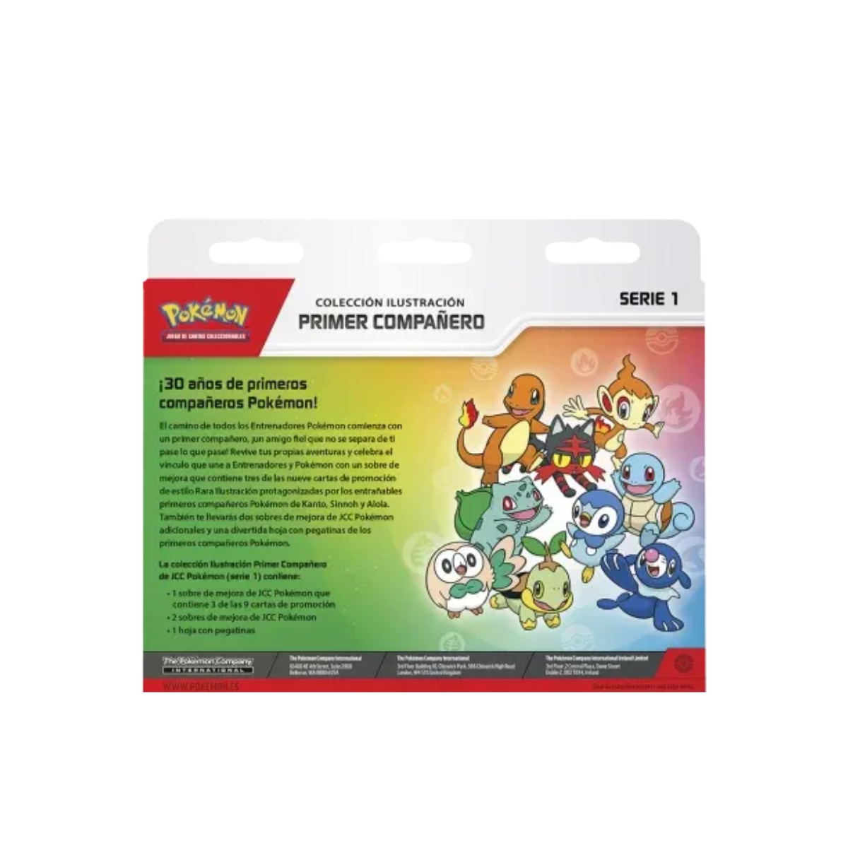 Pokemon Tcg First Partner Illustration Collection Series 1 en Español