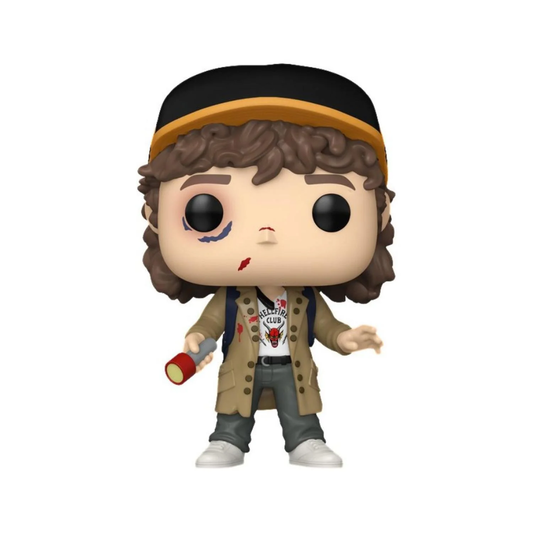 Funko Pop: Stranger Things Season 5 - Dustin Battle Damaged Exclusivo #1800