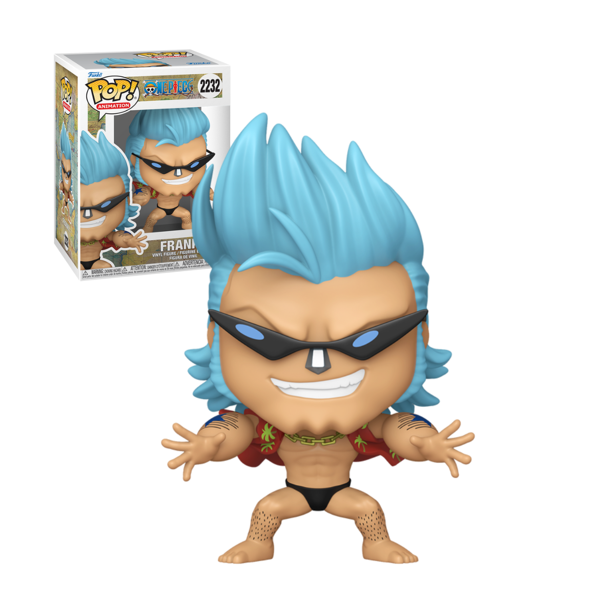 Funko Pop One Piece - Franky With Sunglasses #2232