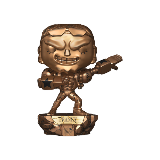 Funko Pop: Plus One Piece - Franky Estatua De Bronce Exclusiva #2180