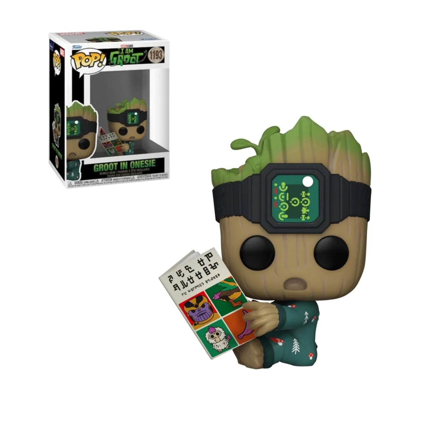 Funko Pop: Marvel I Am Groot - Groot In Onesie #1193
