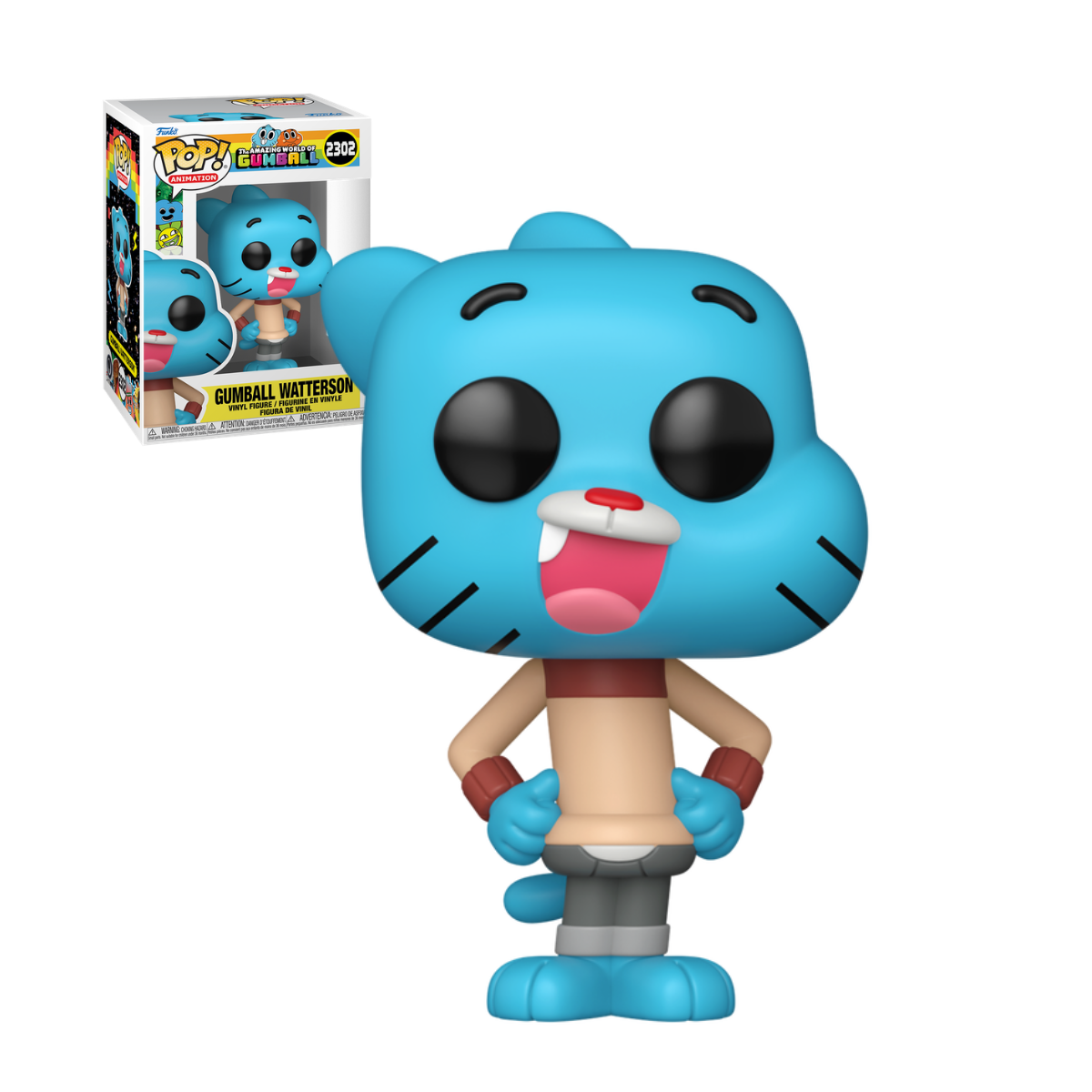 Funko Pop: The Amazing World Of Gumball - Gumball Watterson #2302
