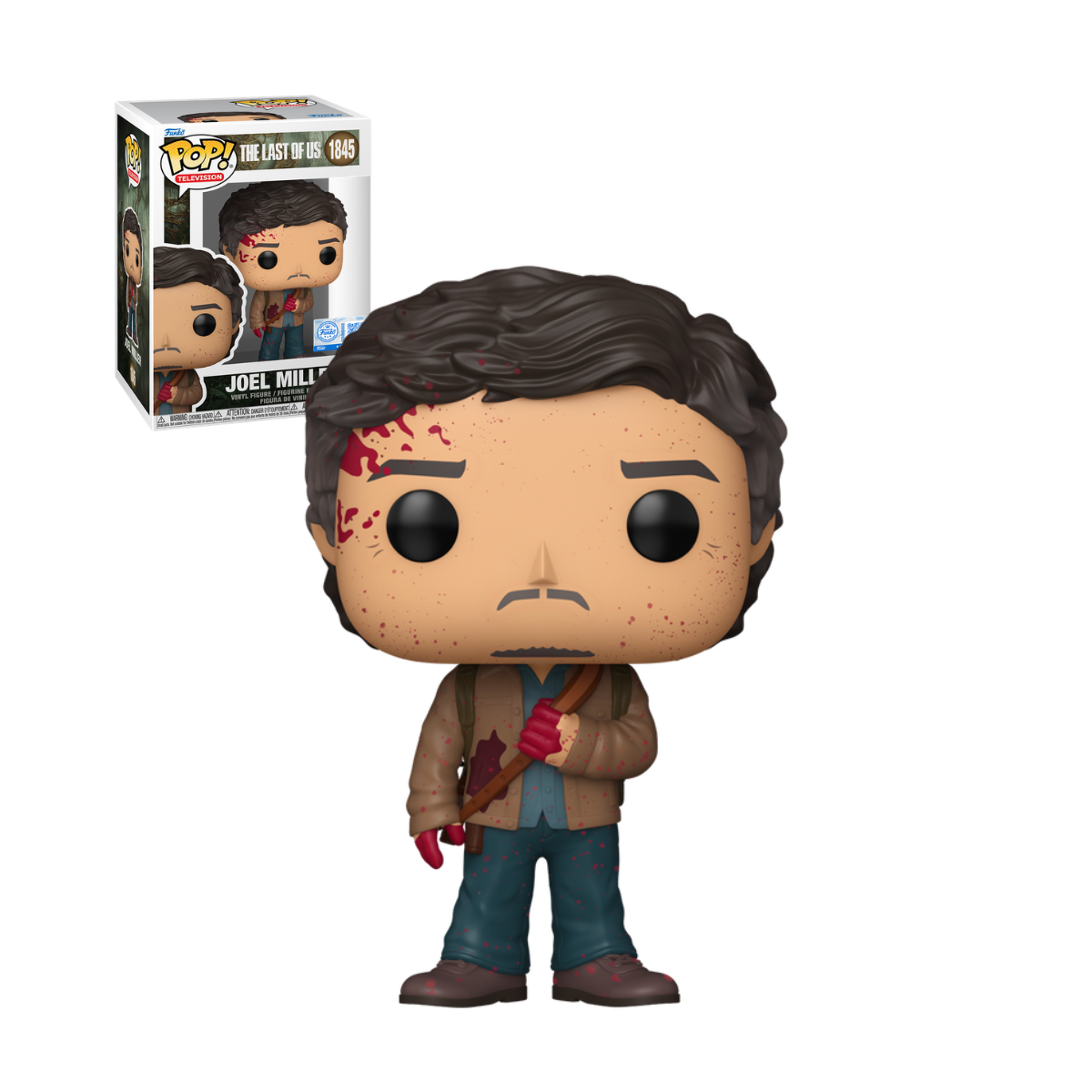 Funko Pop: The Last Of Us - Joel Miller Bloody Exclusivo #1845