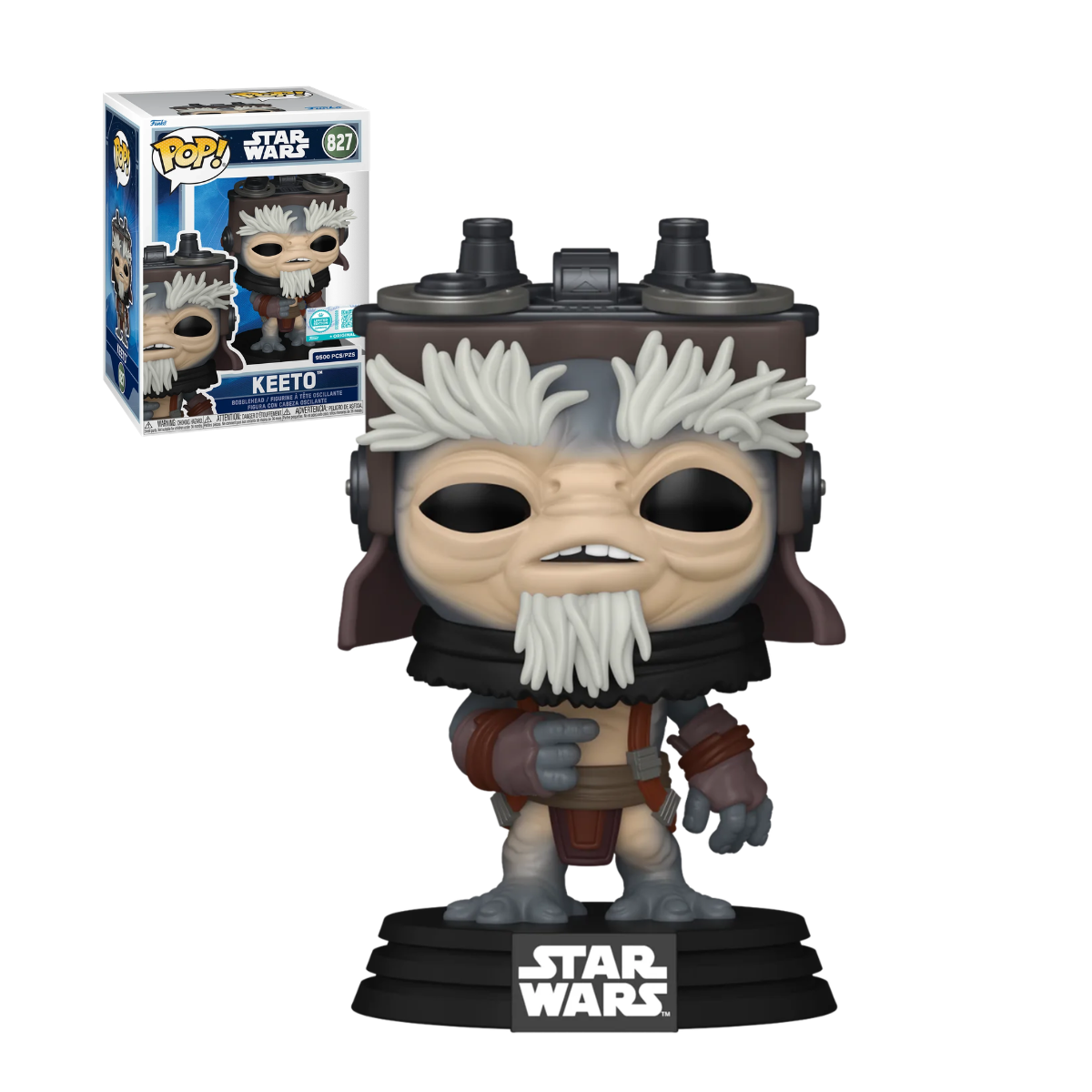 Funko Pop: Star Wars - Keeto Limitado a 9500 pcs #827