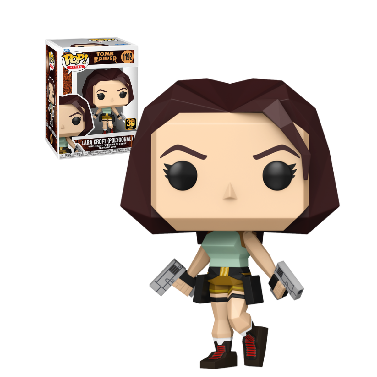 Funko Pop: Tomb Raider - Lara Croft Polygonal #1192