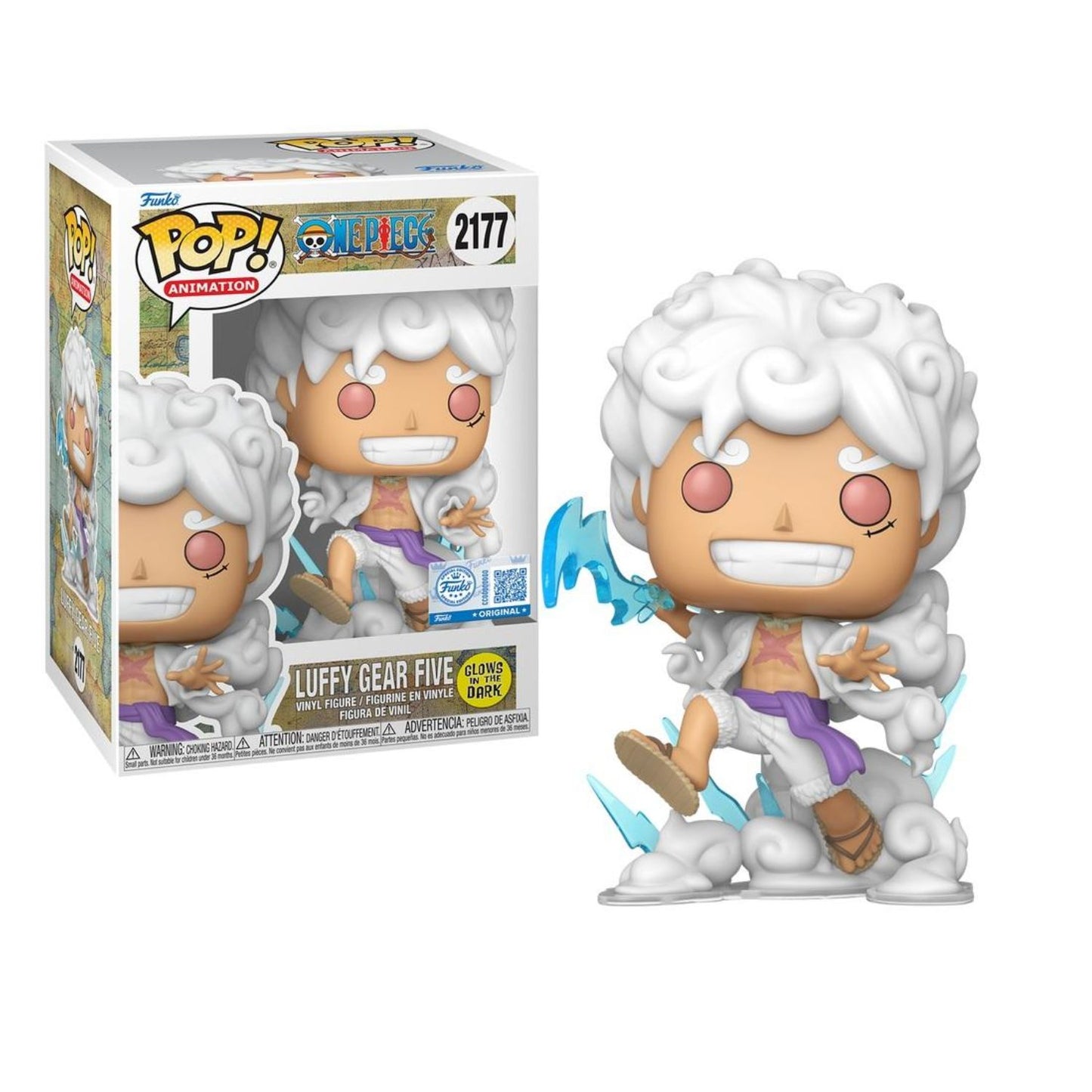 Funko Pop: One Piece - Luffy Gear Five Glow Exclusivo #2177