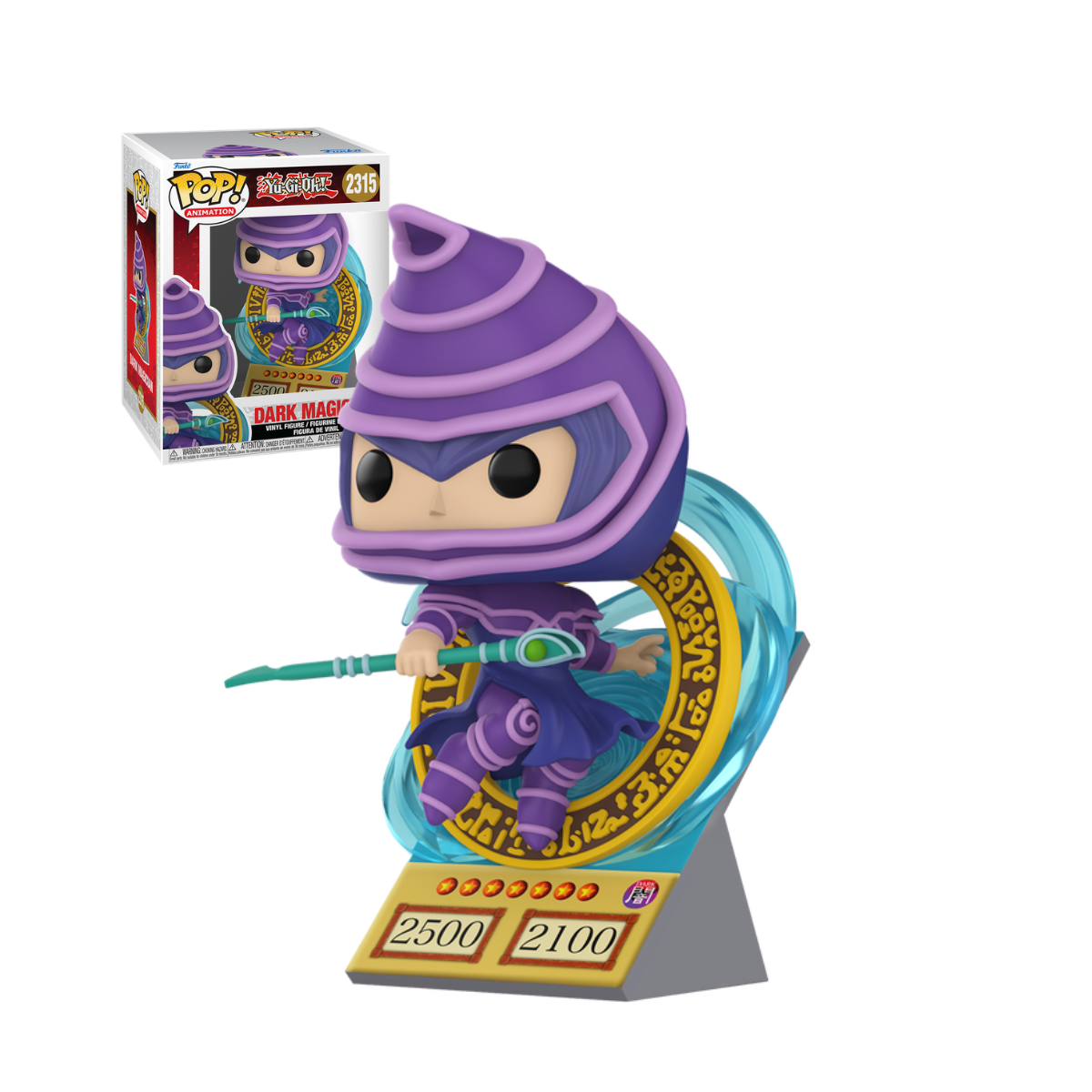 Funko Pop Premium: Yu Gi Oh! - Dark Magician Card #2315
