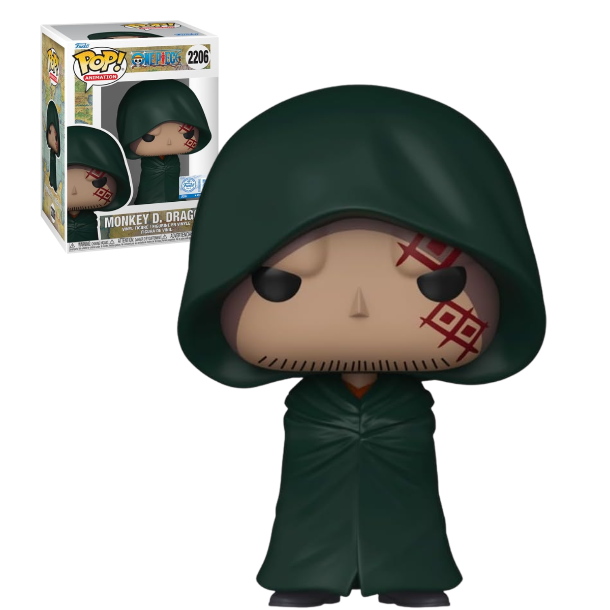 Funko Pop: One Piece - Monkey D Dragon Exclusivo #2206