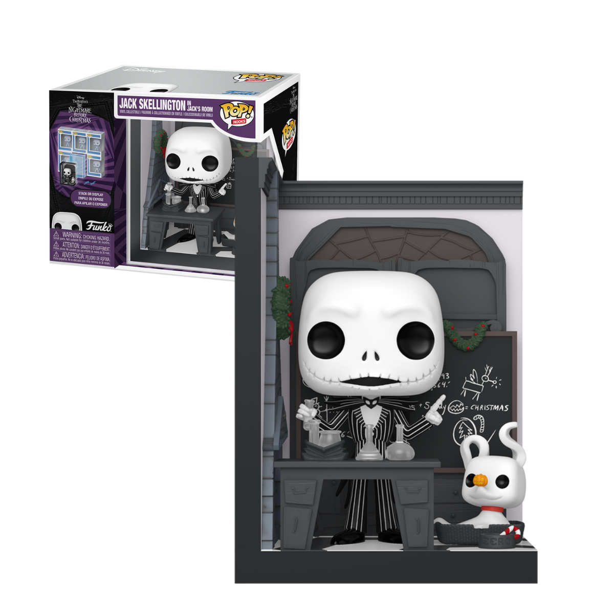 Funko Pop: Nooks: The Nightmare Before Christmas - Jack Skellington in Jack’s Room