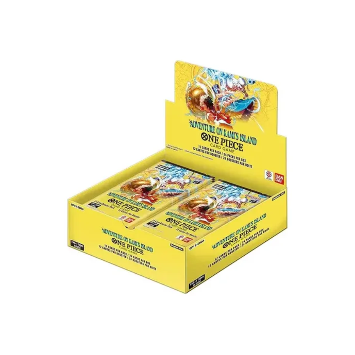 One Piece Tcg: Adventure On Kamis Island Op15 Booster Box Inglés