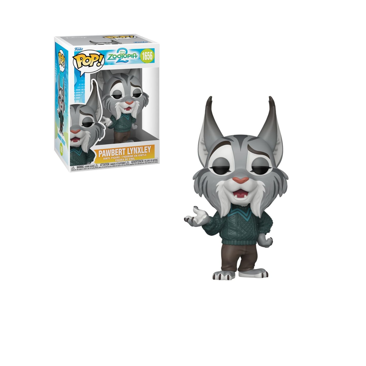Funko Pop: Disney Zootopia -Pawbert Lynxley #1656