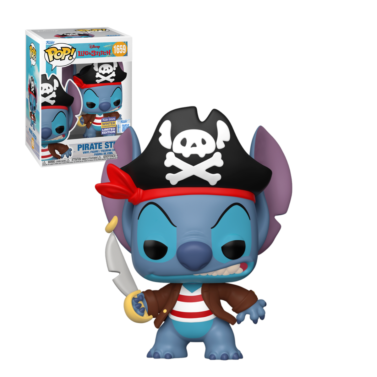 Funko Pop: Lilo & Stitch - Pirate Stitch Winter Convention 2025 #1659