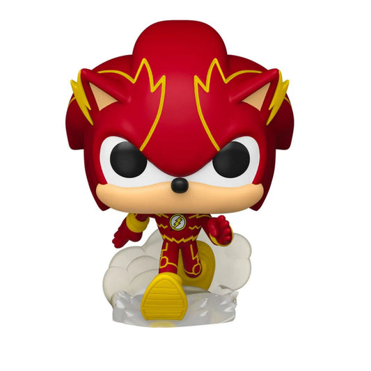 Funko Pop Sonic Liga de la Justicia - Sonic As The Flash Exclusivo #593