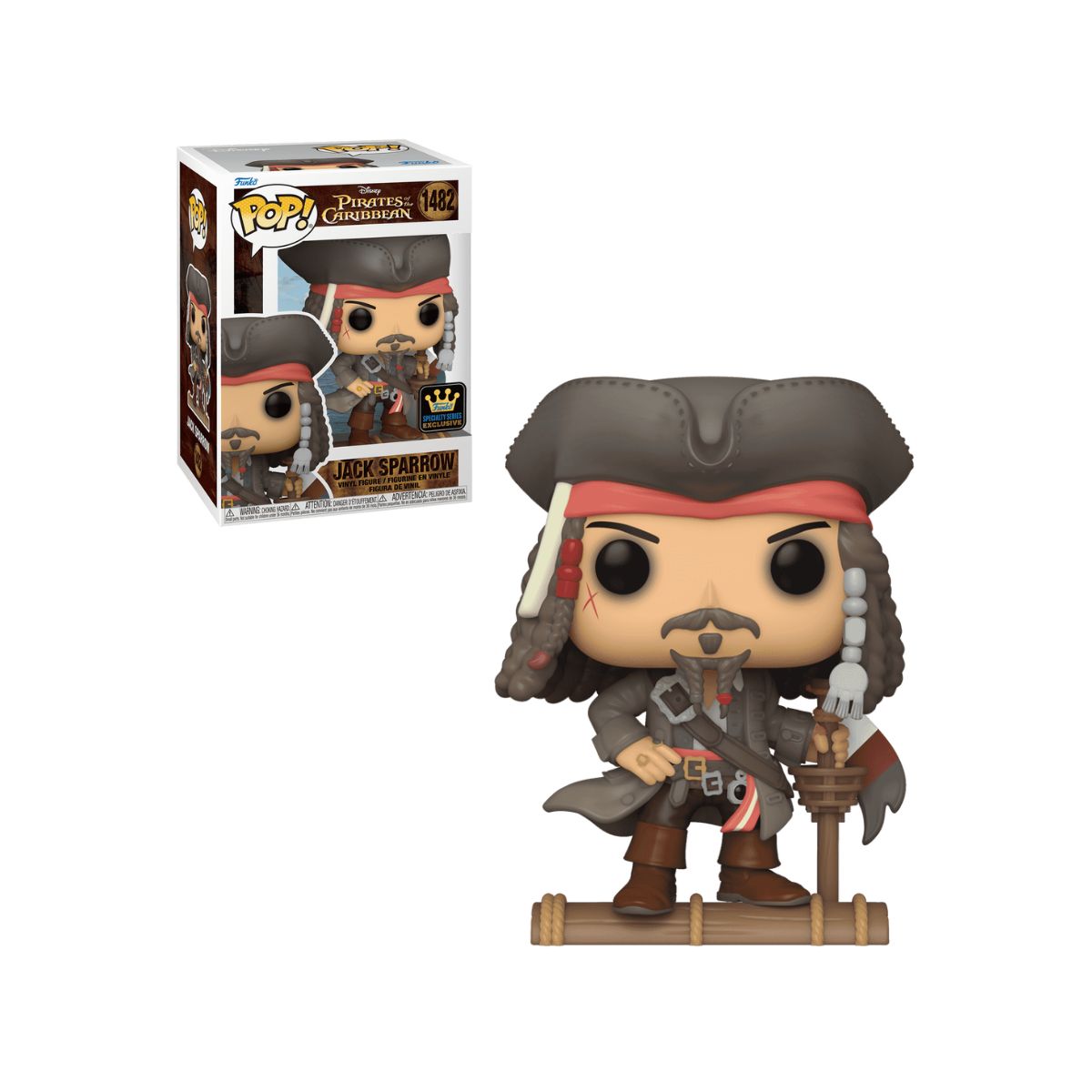 Funko Pop: Disney Pirates of the Caribbean - Jack Sparrow Exclusivo #1482