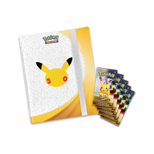 Pokemon Tcg 30th Aniversario Binder en Ingles