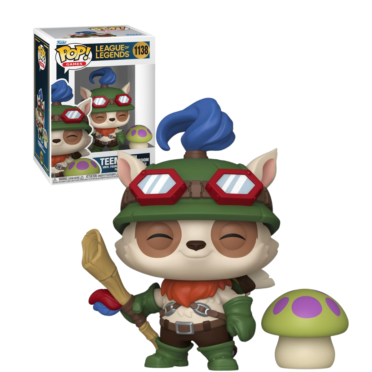 Funko Pop: League Of Legends - Teemo With Mushroom #1138