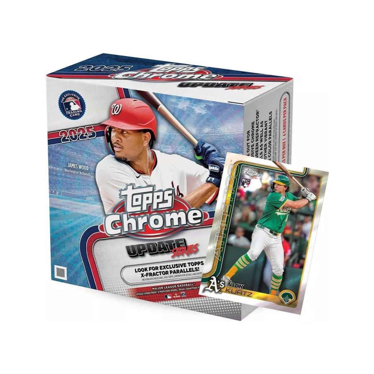 Topps Chrome Update Series Mlb 2025 Mega Box Ingles