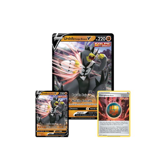 Pokemon Tcg Single Strike Colección Urshifu V Golpe Brusco en Español