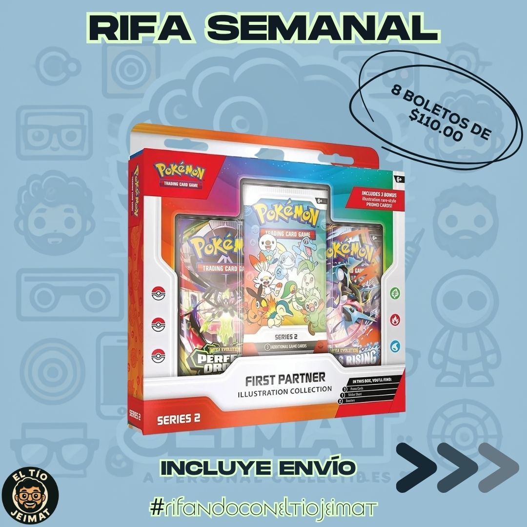 Rifa First Parthner Series 2 en Ingles Incluye envío
