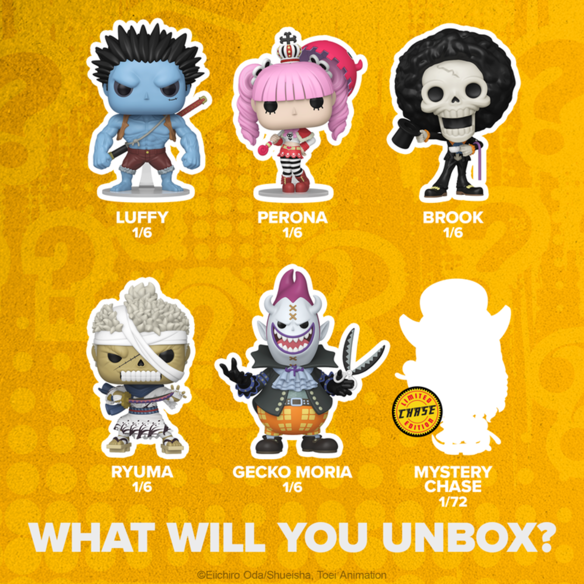 Funko Pop: One Piece - Mystery One Piece Thriller Park 6-Pack