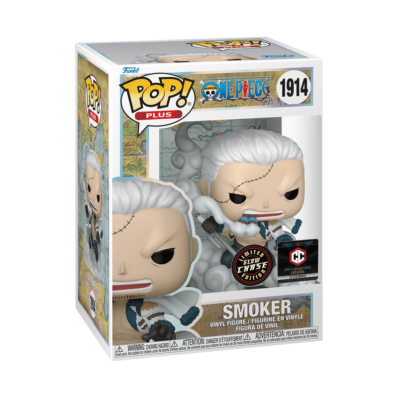 Funko Pop: One Piece - Smoker CHASE Exclusivo CHALICE PR #1914