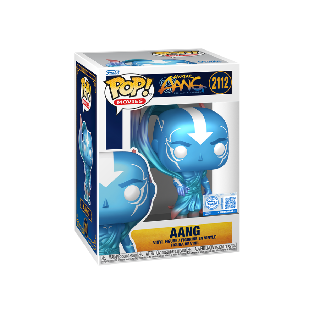 Funko Pop: Avatar Aang The Last Airbender - Aang Avatar State #2112