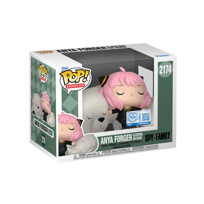 Funko Pop: Spy × Family - Anya Forger Sleeping on Bond Exclusivo #2174
