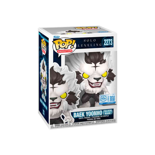Funko Pop Solo Leveling - Baek Yoonho Silver Mane Exclusivo #2273