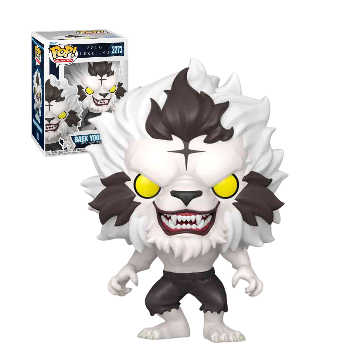 Funko Pop Solo Leveling - Baek Yoonho Silver Mane Exclusivo #2273