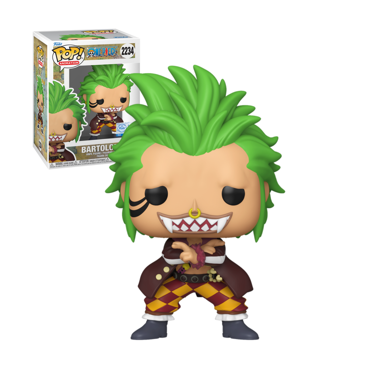 Funko Pop: One Piece - Bartolomeo Exclusivo #2234