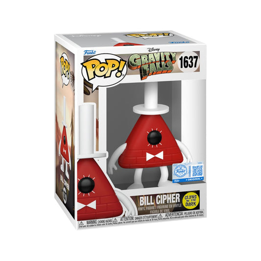 Funko Pop: Gravity Falls - Bill Cipher Glows In The Dark Exclusivo #1637