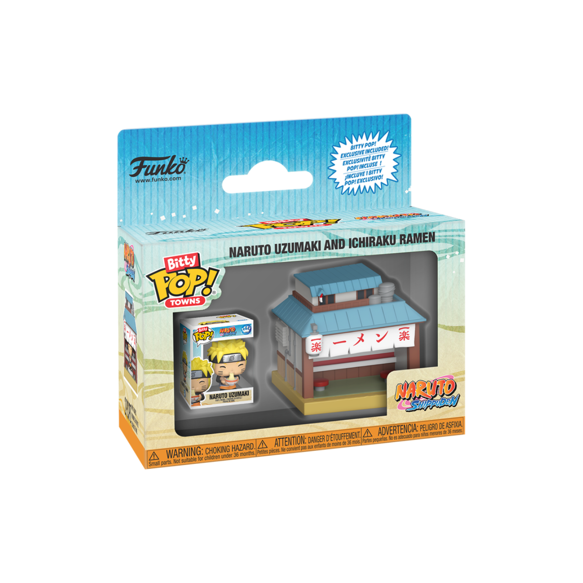 Funko Pop: Bitty Town: Naruto - Naruto & Ichiraku Ramen