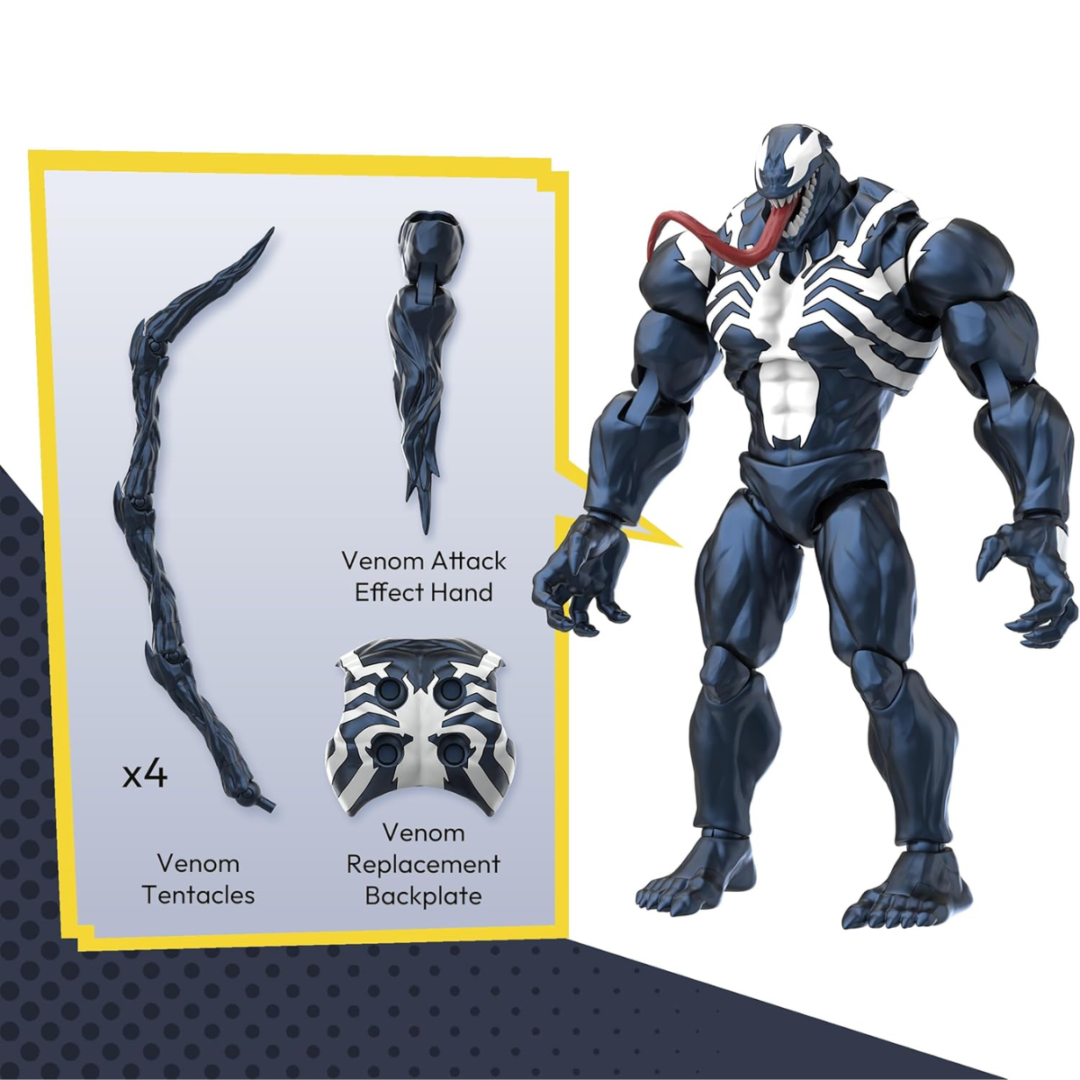 Figura Blokees Marvel Rivals Champion Class: Venom 81119