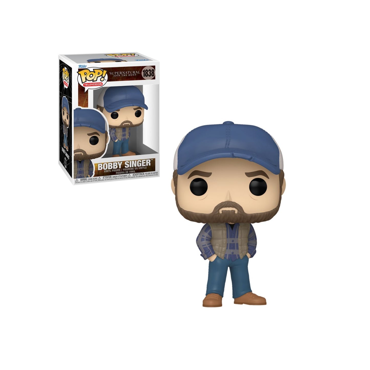 Funko Pop: Supernatural - Bobby Singer #1838