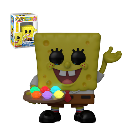 Funko Pop: SpongeBob SquarePants - Bob With Pretty Patties Glows In The Dark Exclusivo #2312