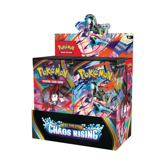 Pokemon Tcg Mega Evolution Chaos Rising Booster Box en Ingles