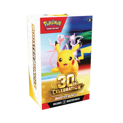 Pokemon Tcg Ascended Heroes 30 Aniversario Booster Bundle en Inglés