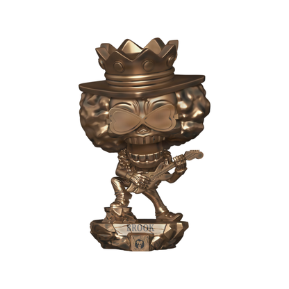 Funko Pop: Plus One Piece - Brook Estatua De Bronce Exclusiva #2215