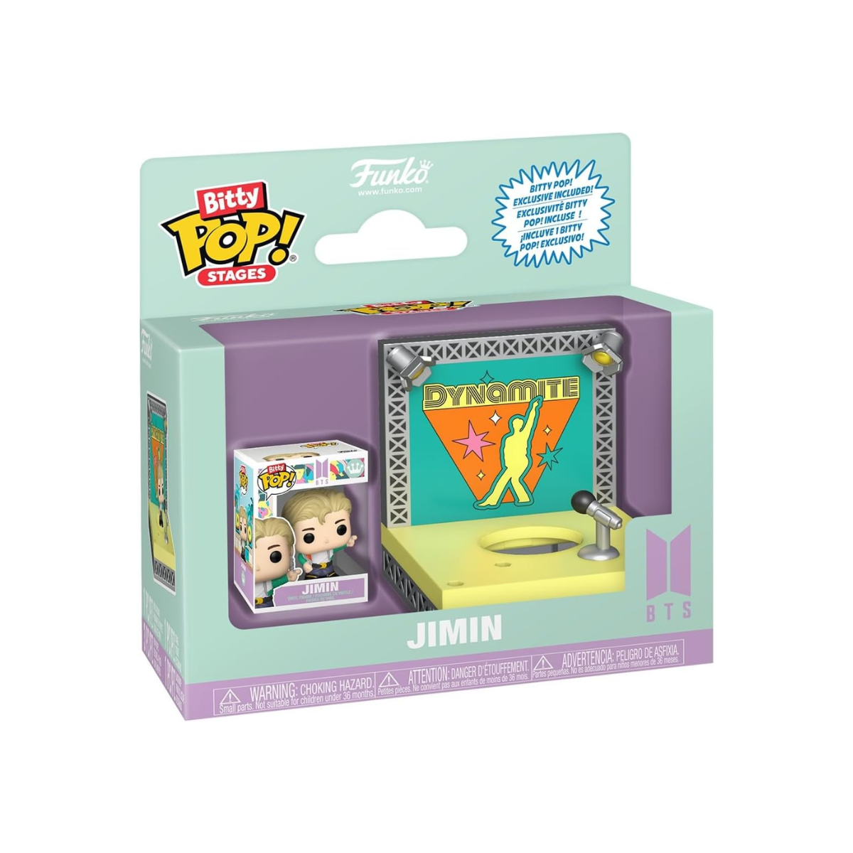 Funko Pop: Bitty Stages: Bts - Dynamite - Jimin