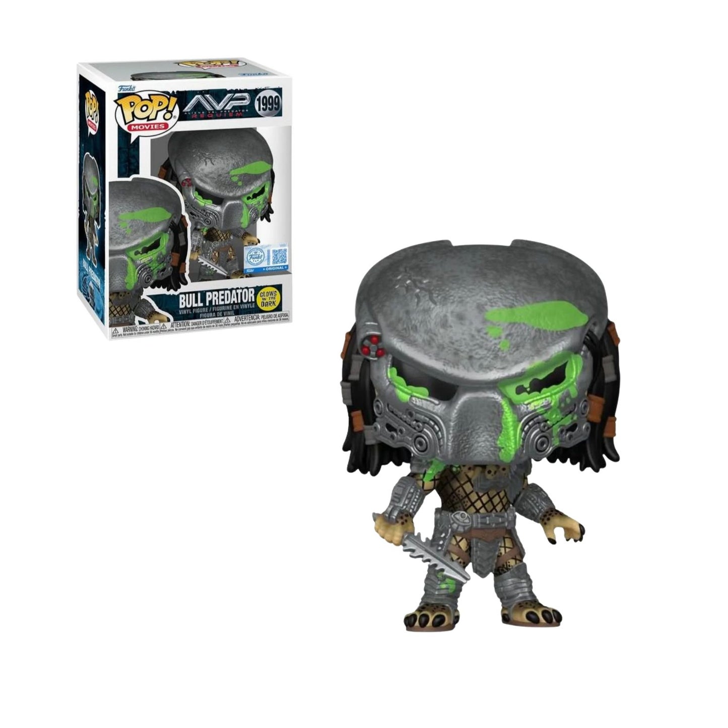 Funko Pop: Alien vs. Predator - Bull Predator Glow Exclusivo #1999