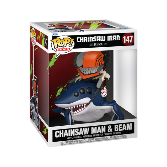 Funko Pop Chainsaw Man - Chainsaw Man & Beam #147
