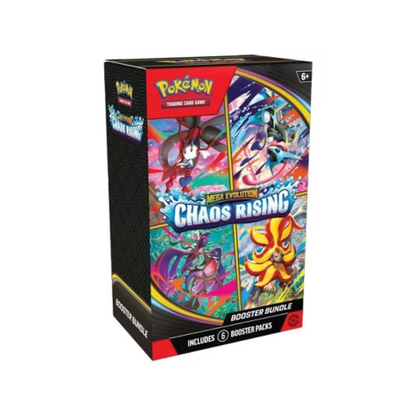 Pokemon Tcg Mega Evolution Chaos Rising Booster Bundle en Inglés
