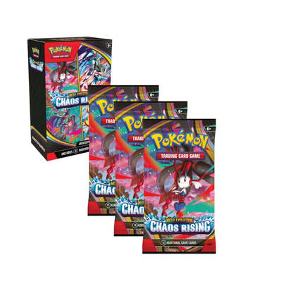 Pokemon Tcg Mega Evolution Chaos Rising Booster Bundle en Inglés