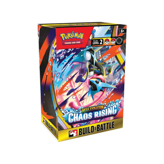 Pokemon Tcg Mega Evolution Chaos Rising Build & Battle en Inglés